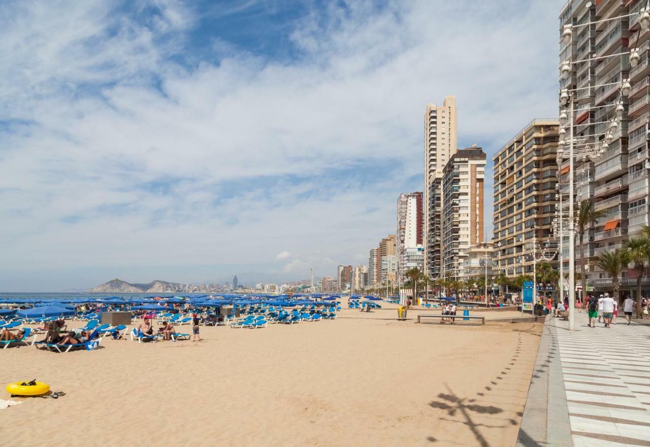 Apartamentos Halcon Benidorm Exterior foto